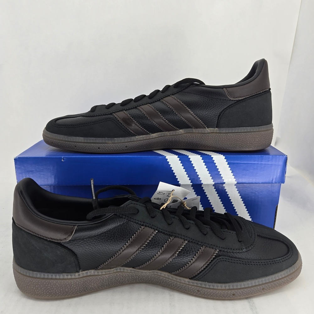 Adidas Handball Spezial Core Black Dark Brown Gum IH6568 Mens Size 10 NEW - Picture 3 of 14